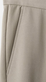 Mango trousers light in Mink - D0