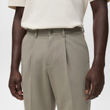 Mango trousers light in Mink - D1