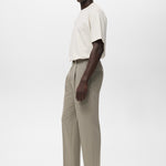 Mango trousers light in Mink - D2