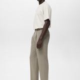 Mango trousers light in Mink - D2