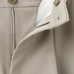 Mango trousers light in Mink - D8