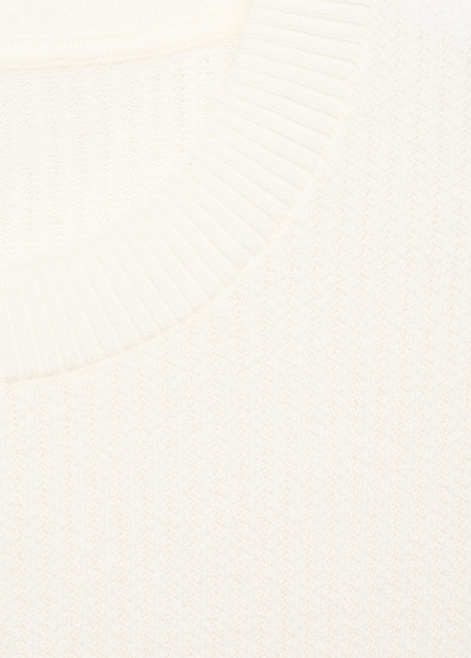 Mango t-shirt flewh in Off White - D8