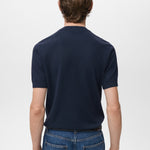 Mango t-shirt flewh in Navy - R