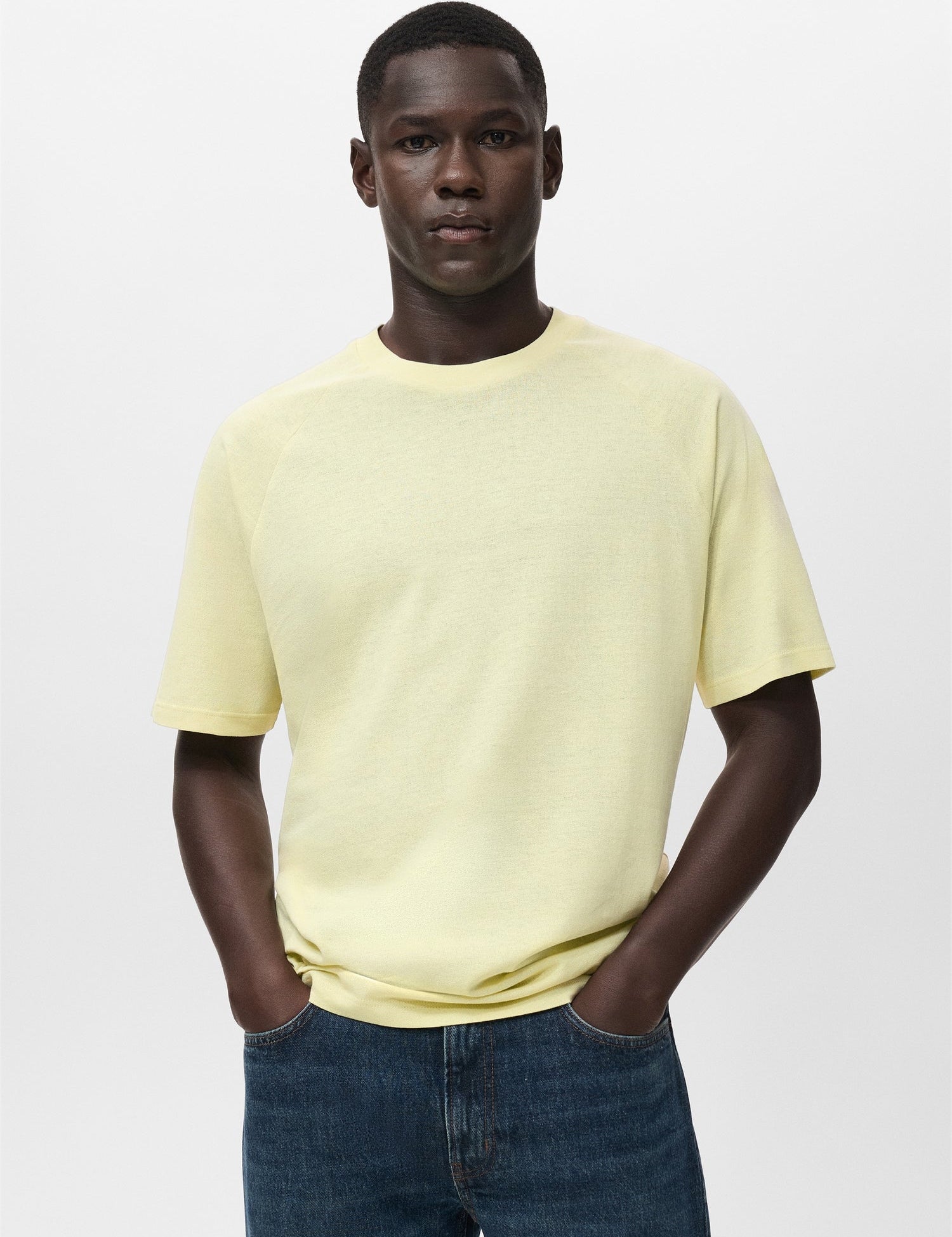 Mango t-shirt circoh in Fluorescent Yellow