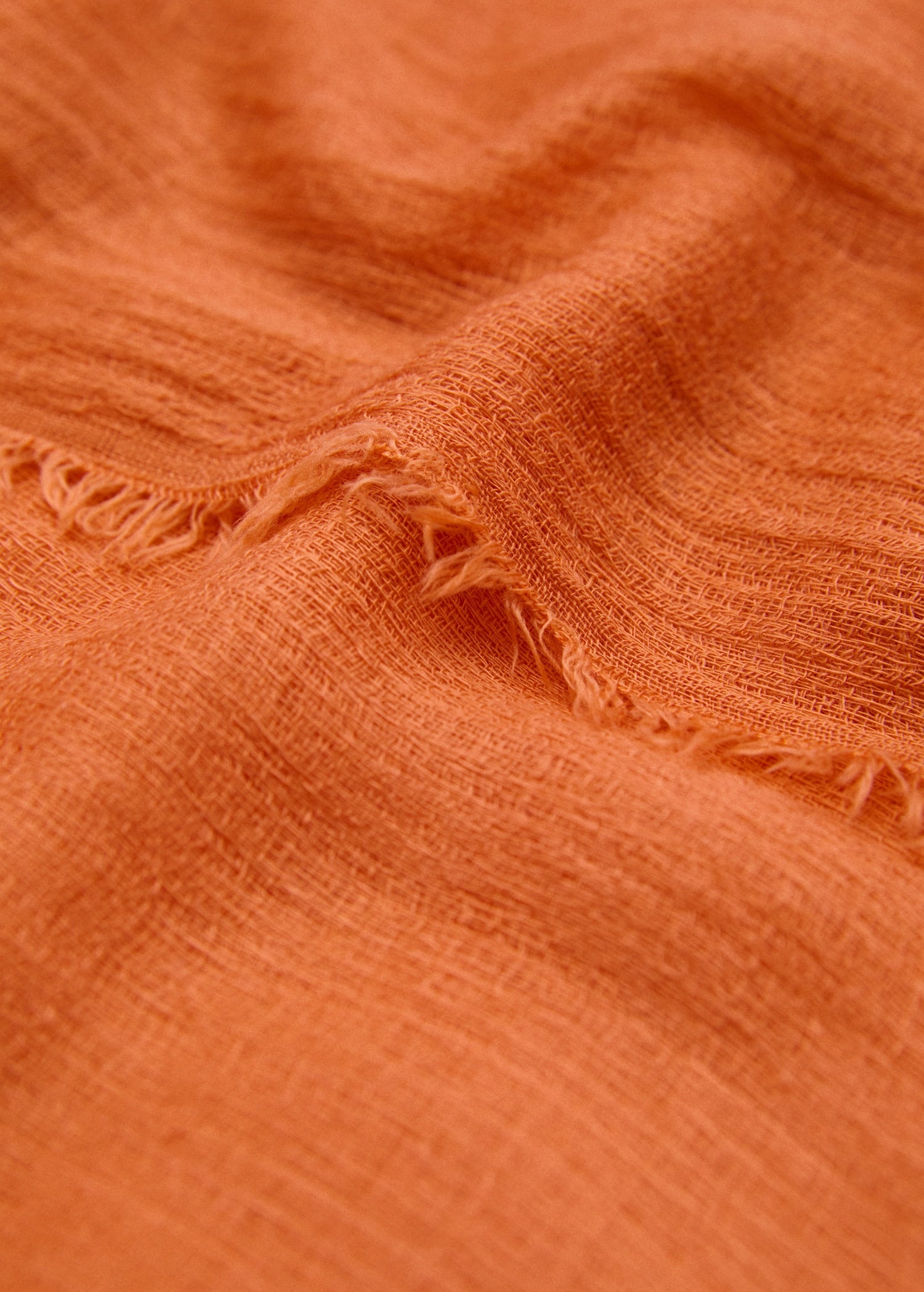 Mango foulard spiagia in Terracotta