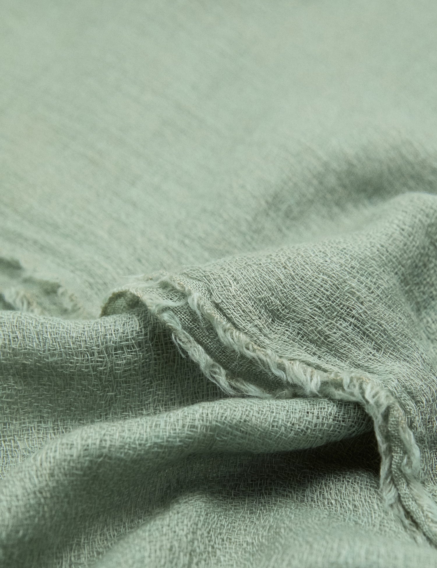 Mango foulard spiagia in Pastel Green