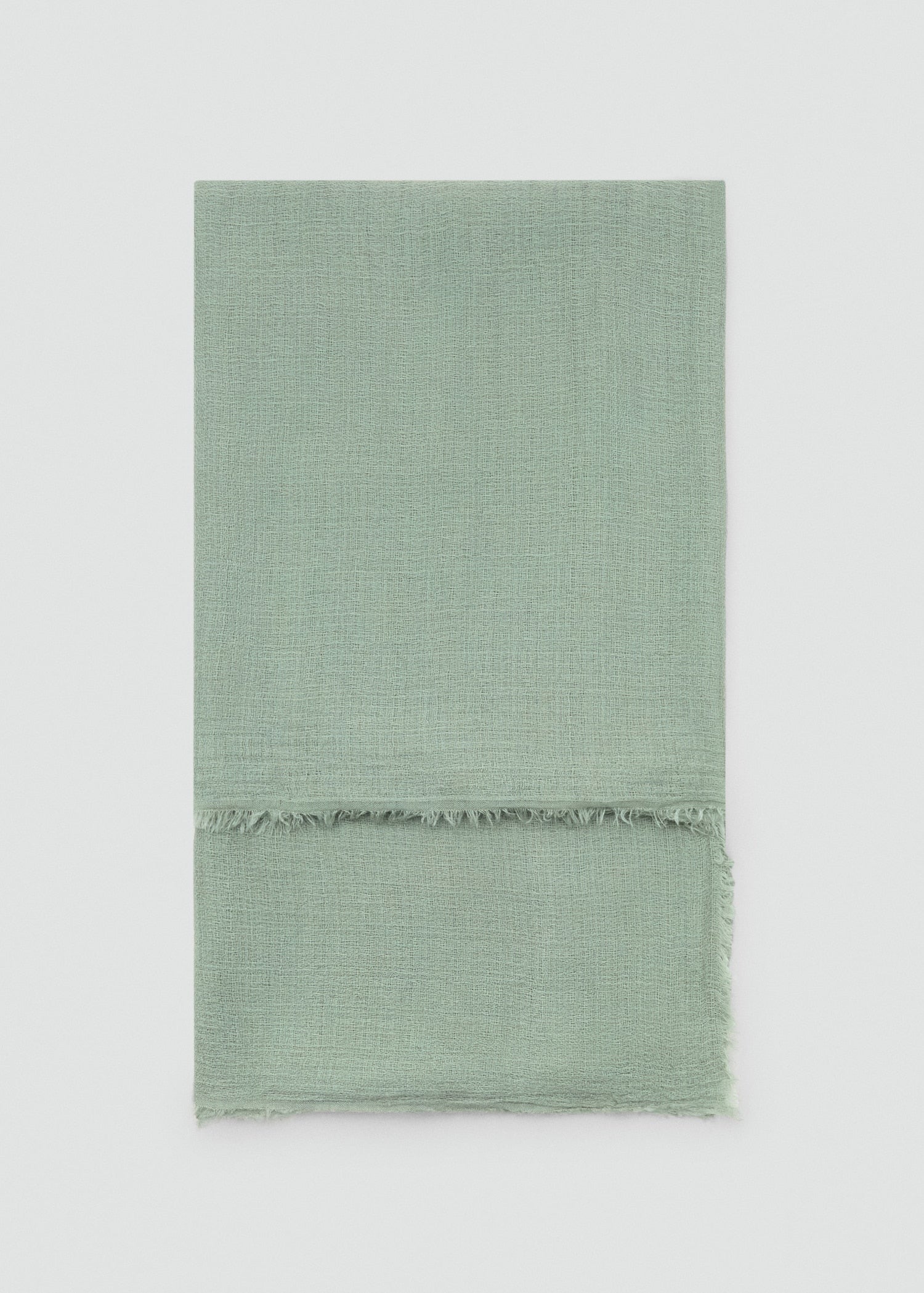 Mango foulard spiagia in Pastel Green - B