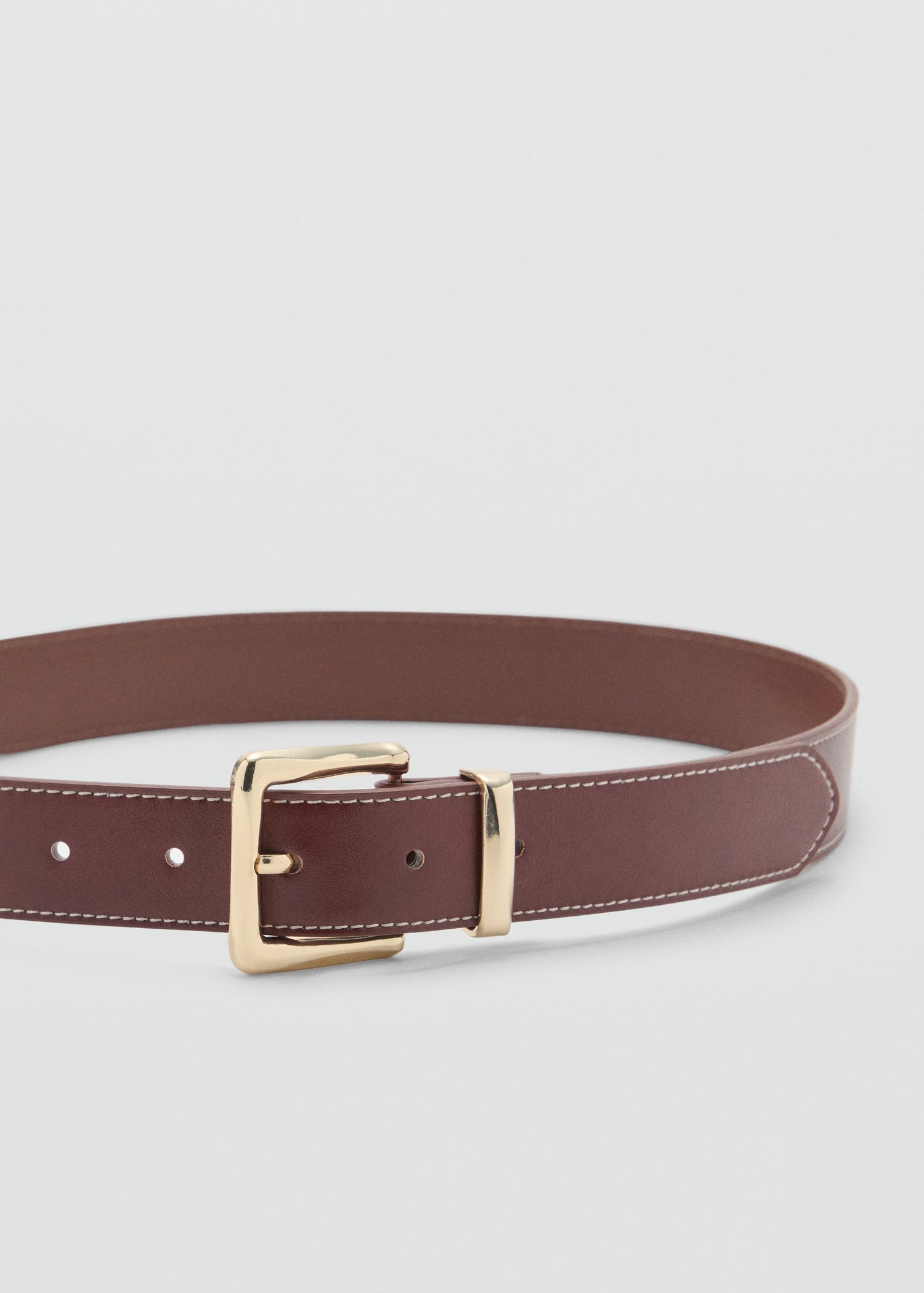 Mango belt valeta in Brown