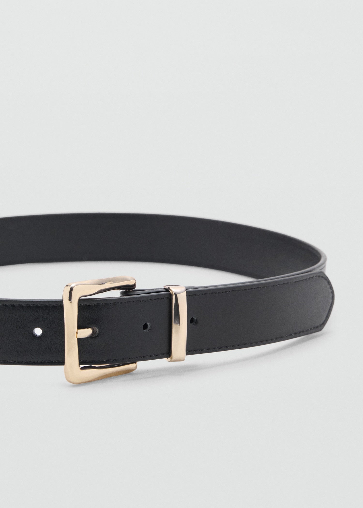 Mango belt valeta in Black