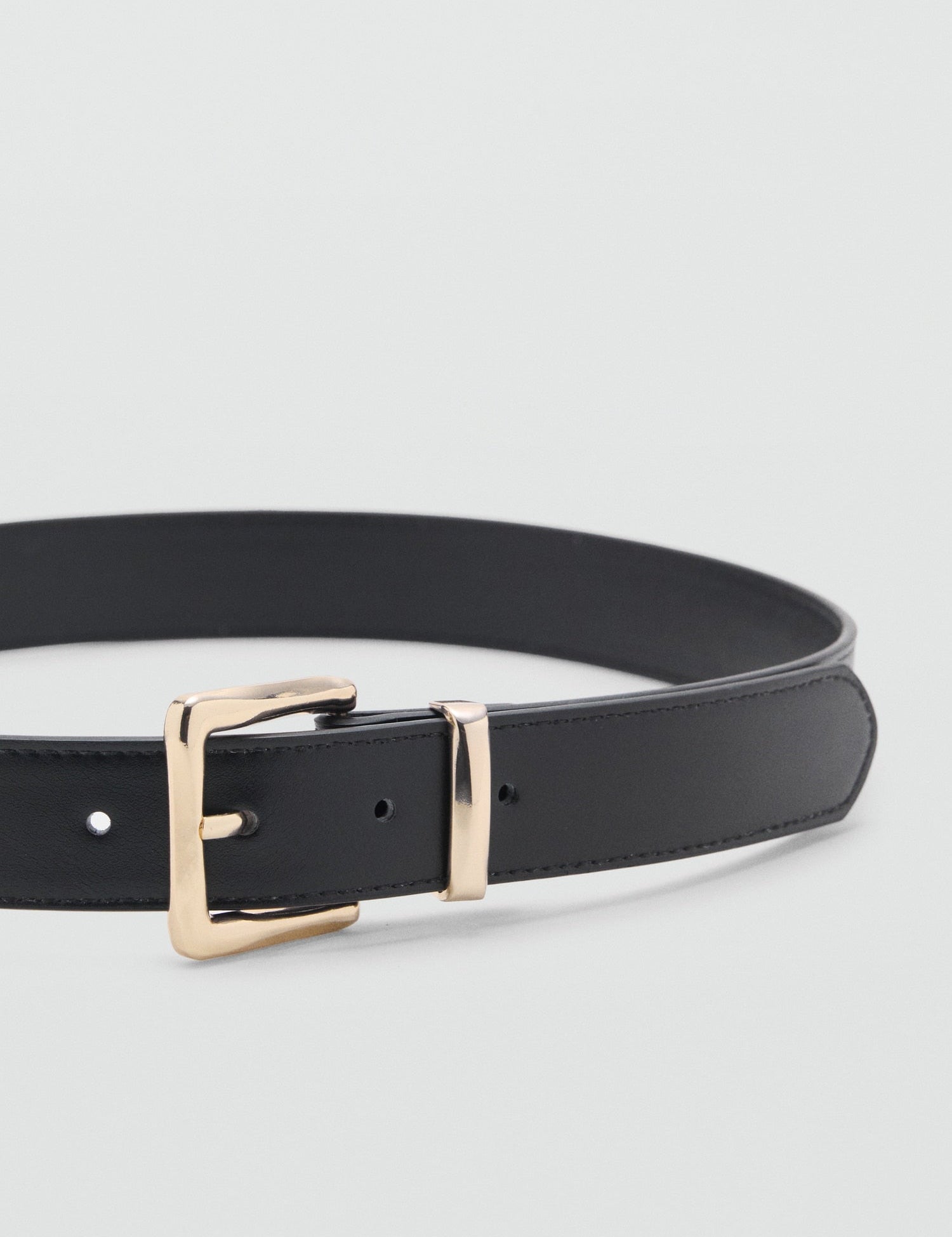 Mango belt valeta in Black