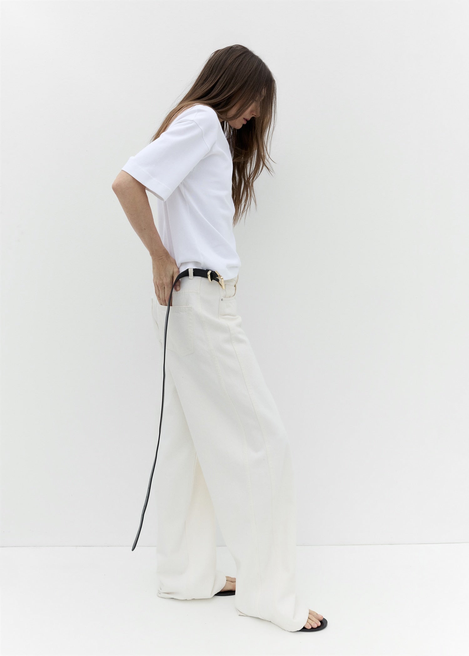 Mango belt valeta in Black - D9