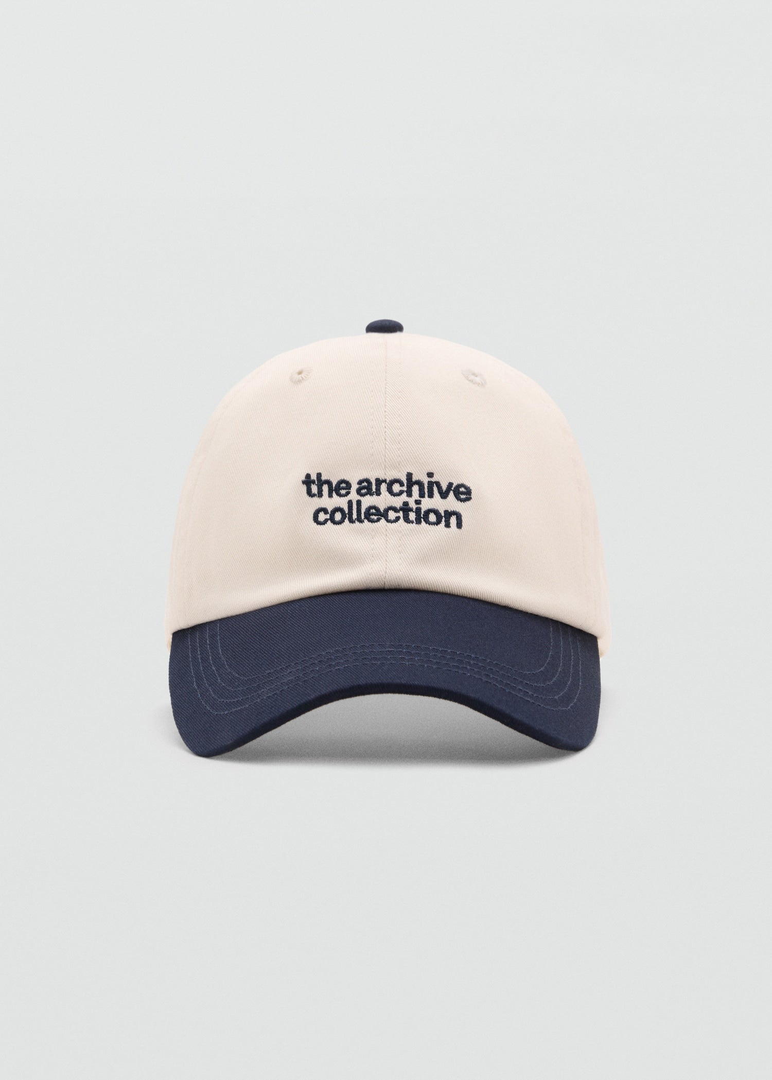 Mango cap archive in Navy