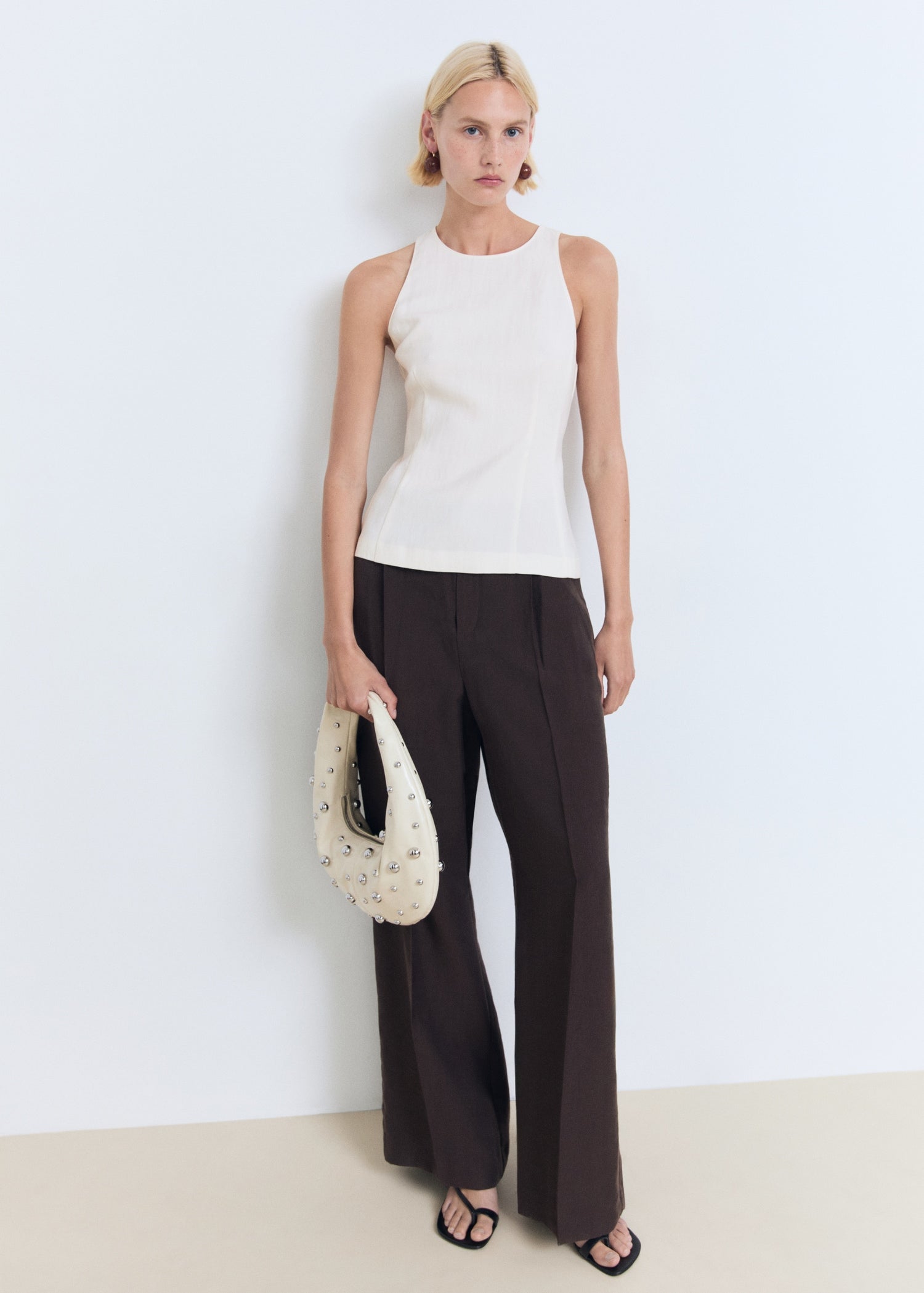 Mango blouse pepa in Off White - 99999999_01