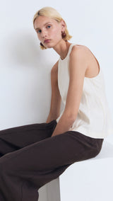 Mango blouse pepa in Off White