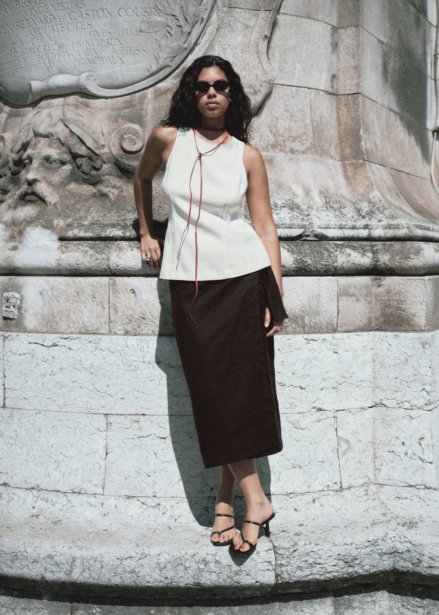 Mango blouse pepa in Off White - D6