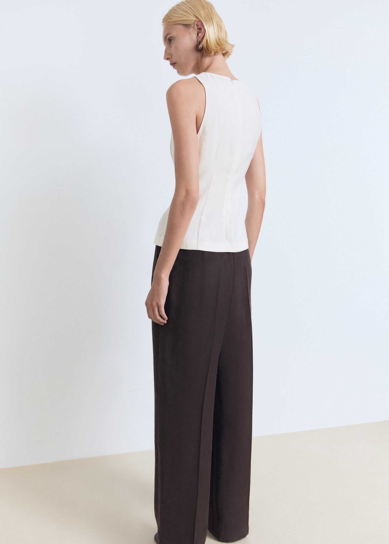 Mango blouse pepa in Off White - R