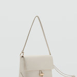 Mango shoulder bag verdejo in Off White