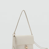 Mango shoulder bag verdejo in Off White