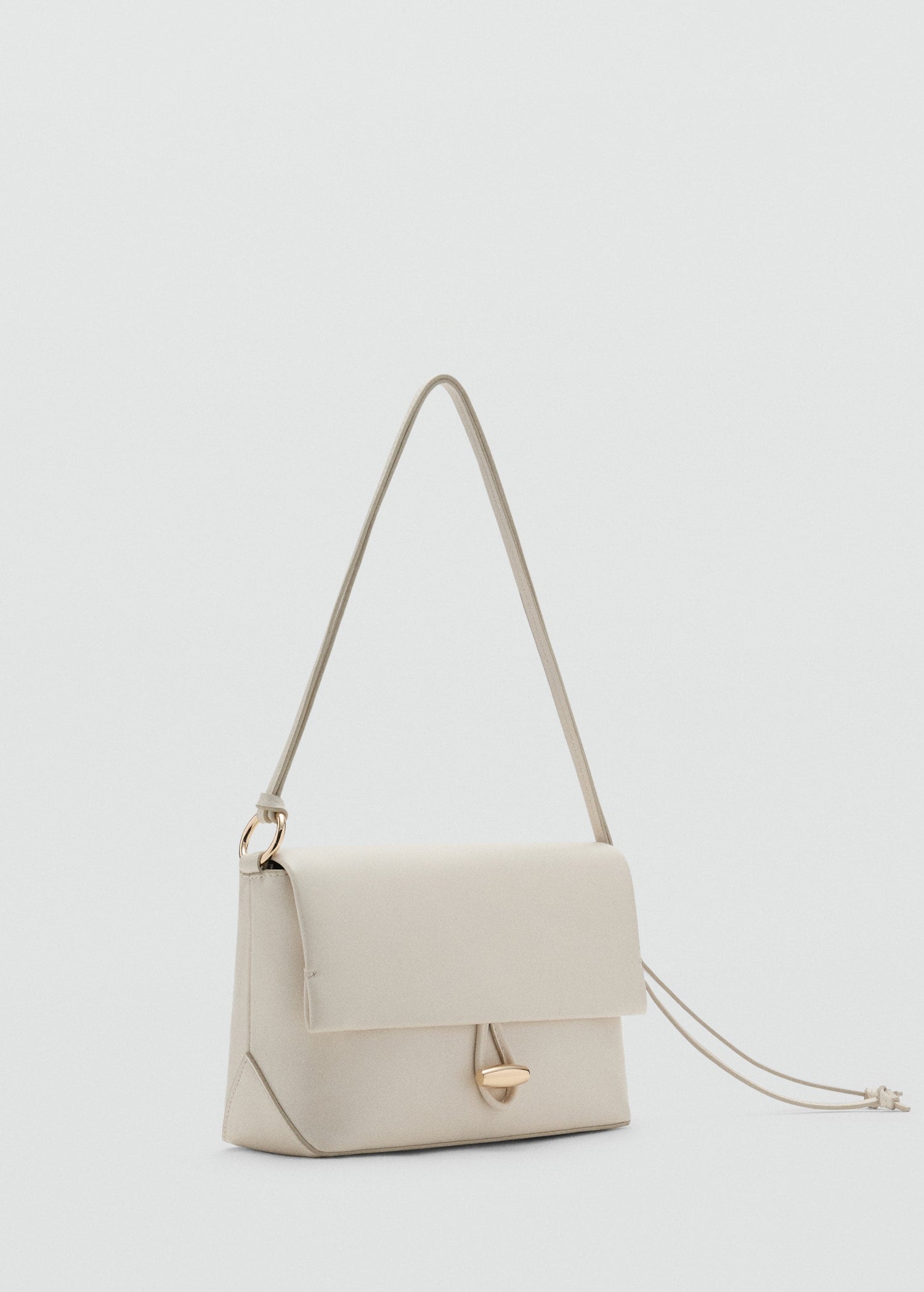Mango shoulder bag verdejo in Off White
