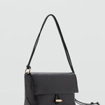 Mango shoulder bag verdejo in Chocolate