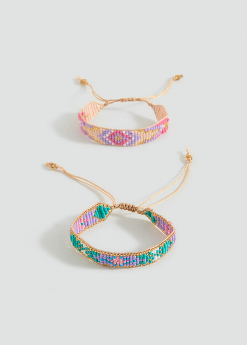 Mango bracelet allegra in mauve
