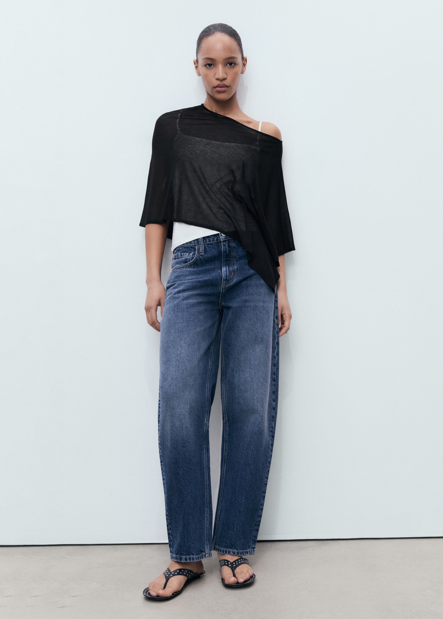 Mango cape argon in Black - 99999999_01