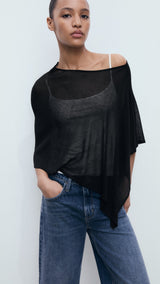 Mango cape argon in Black