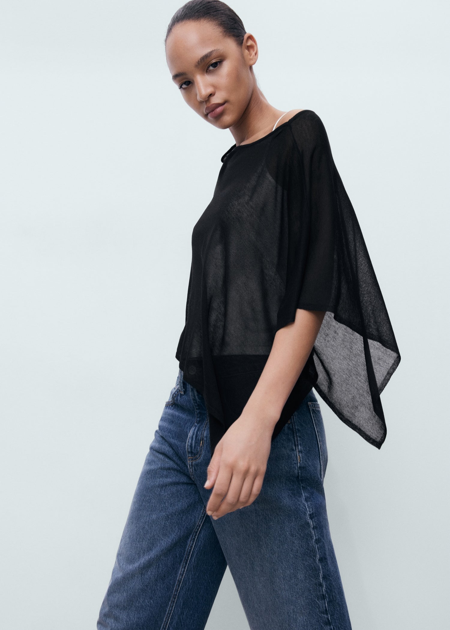 Mango cape argon in Black - D2