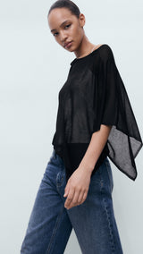 Mango cape argon in Black - D2