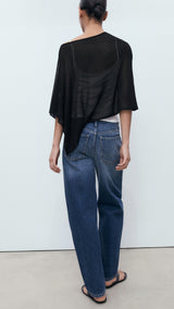 Mango cape argon in Black - R