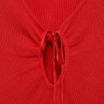 Mango dress foradada in Red - D8