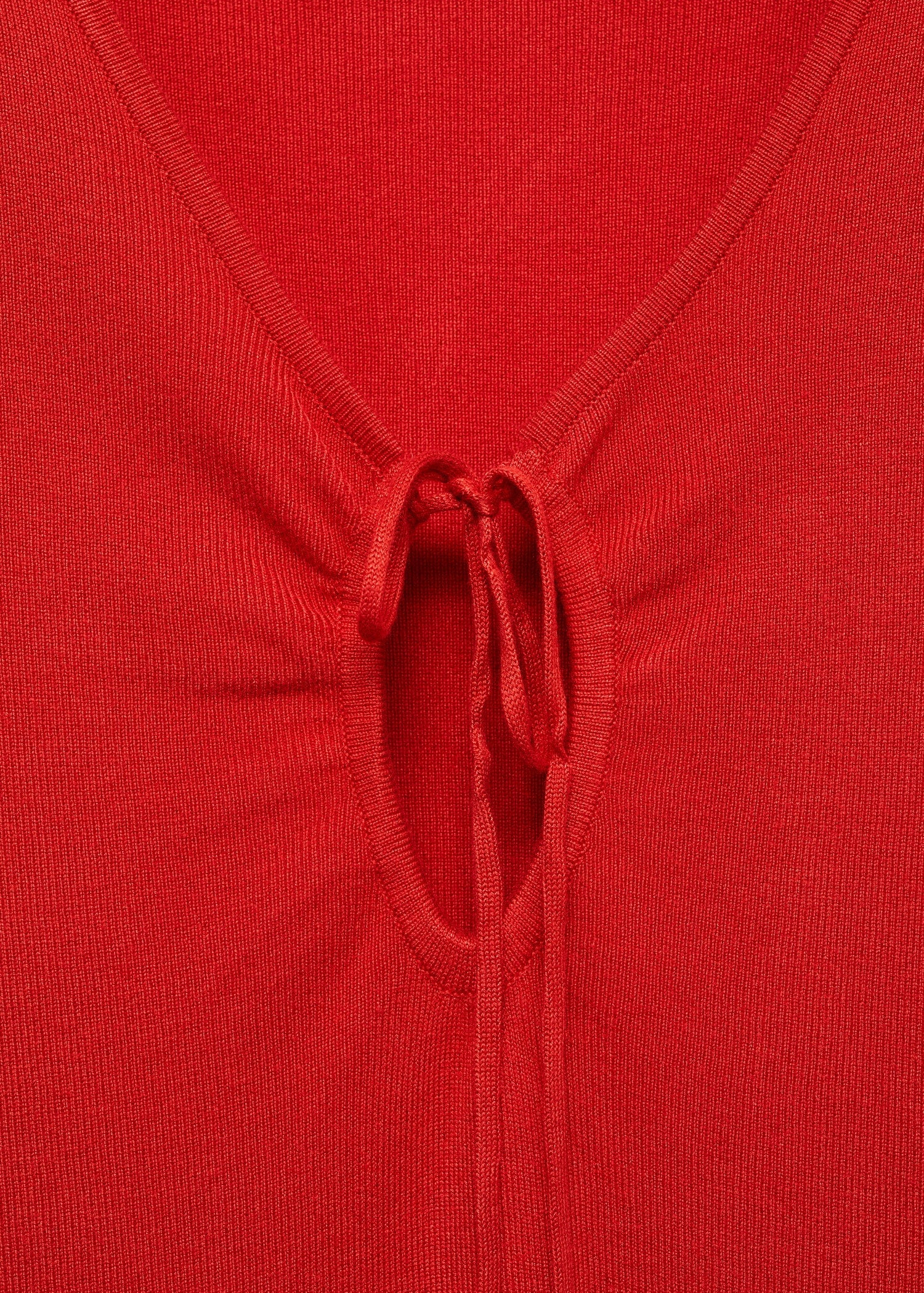 Mango dress foradada in Red - D8