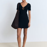 Mango dress foradada in Black - 99999999_01