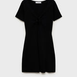Mango dress foradada in Black - B