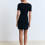 Mango dress foradada in Black - R