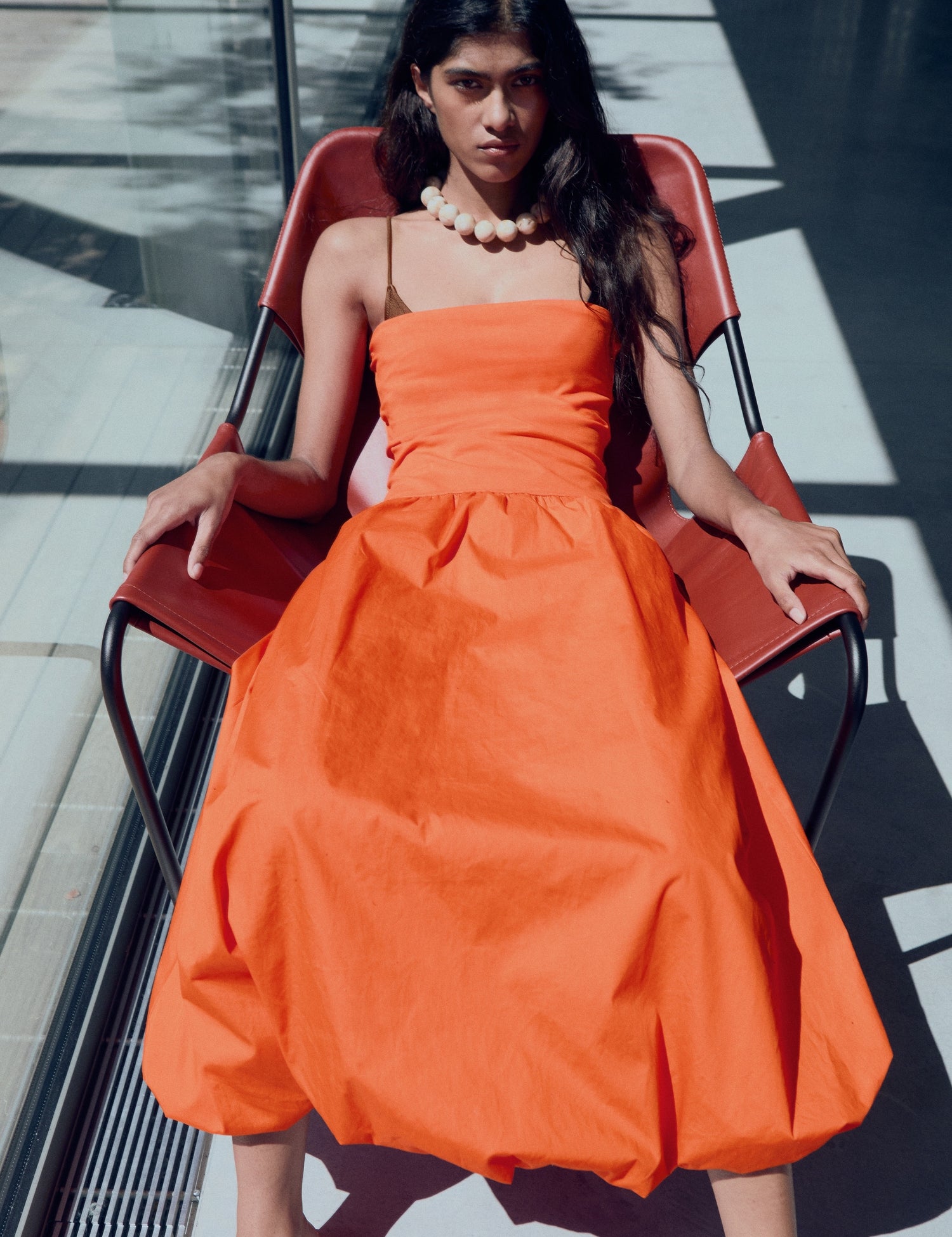 Mango dress luigi in Orange