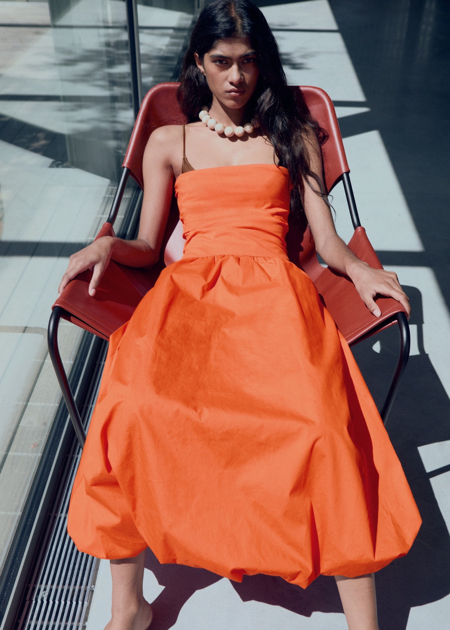 Mango dress luigi in Orange