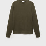 Mango sweater antigua in Olive - B
