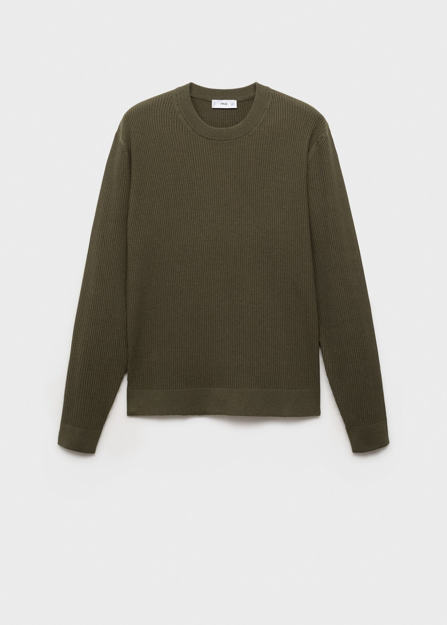Mango sweater antigua in Olive - B