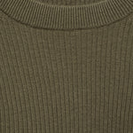 Mango sweater antigua in Olive - D8