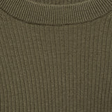 Mango sweater antigua in Olive - D8