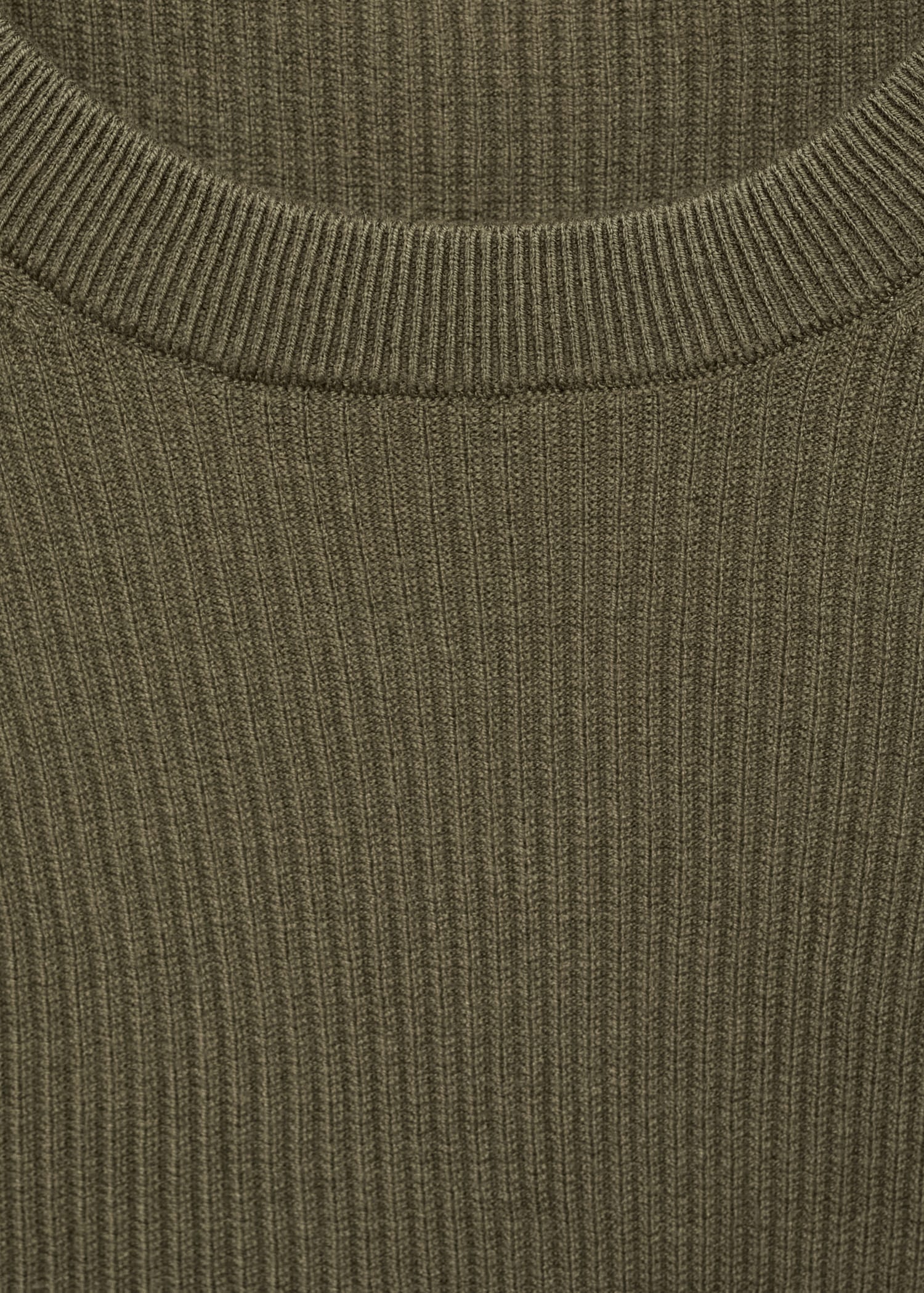 Mango sweater antigua in Olive - D8