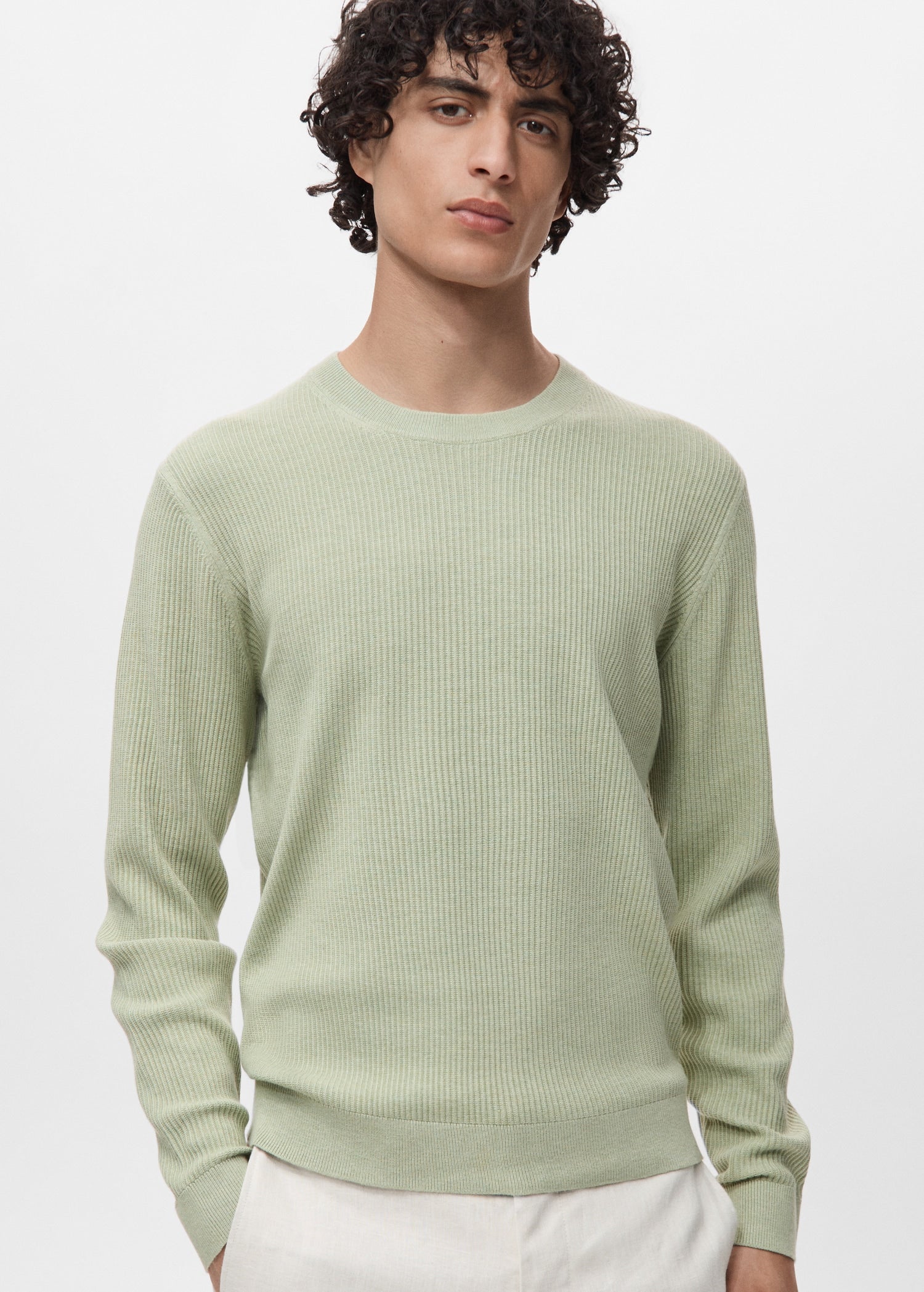 Mango sweater antigua in Apple