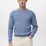 Mango sweater antigua in Porcelain