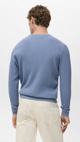 Mango sweater antigua in Porcelain - R