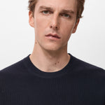 Mango sweater antigua in Navy - D1