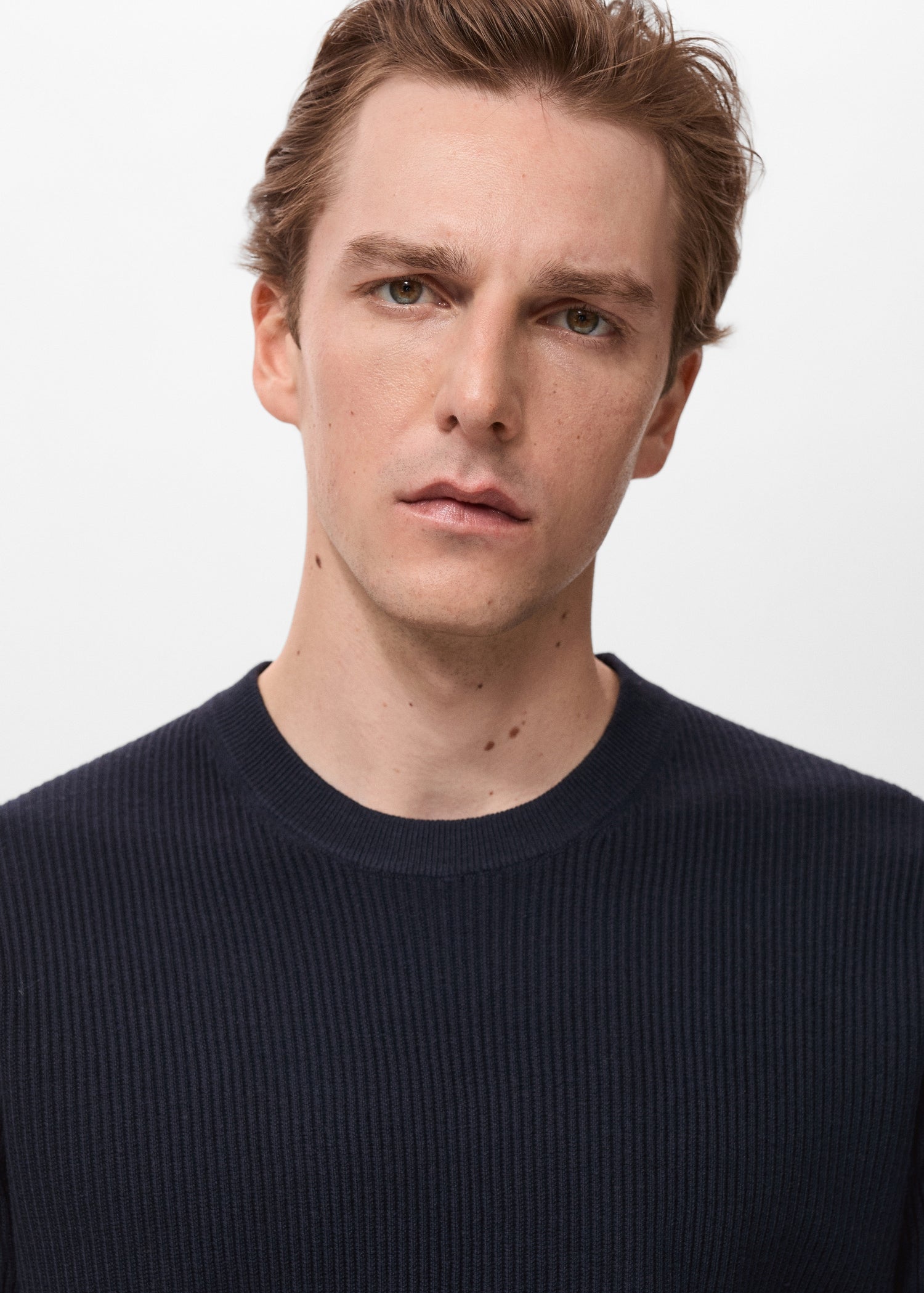 Mango sweater antigua in Navy - D1