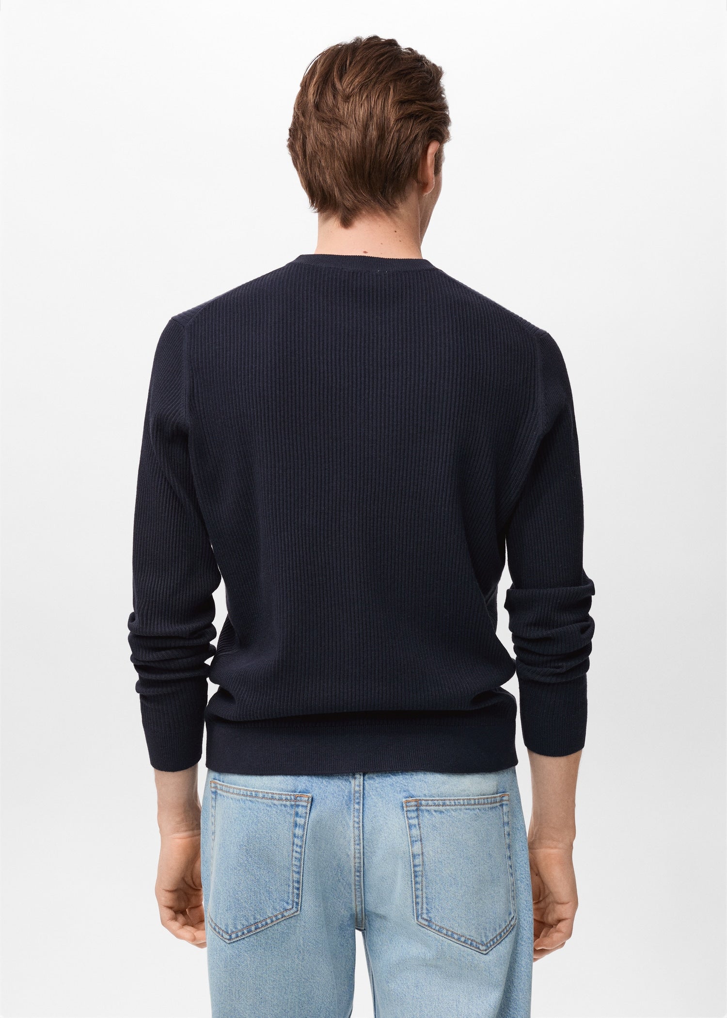 Mango sweater antigua in Navy - R