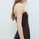 Mango dress copi in Brown - D1