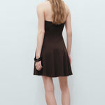 Mango dress copi in Brown - R